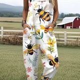 Bee Blossom Dungarees