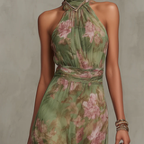 Faith - Elegant Floral Maxi Dress