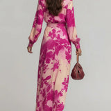 Olivia - Elegant Floral Maxi Dress
