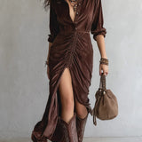 Thalisse - Elegant Midi Dress