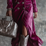 Amelia | Velvet Blazer Dress