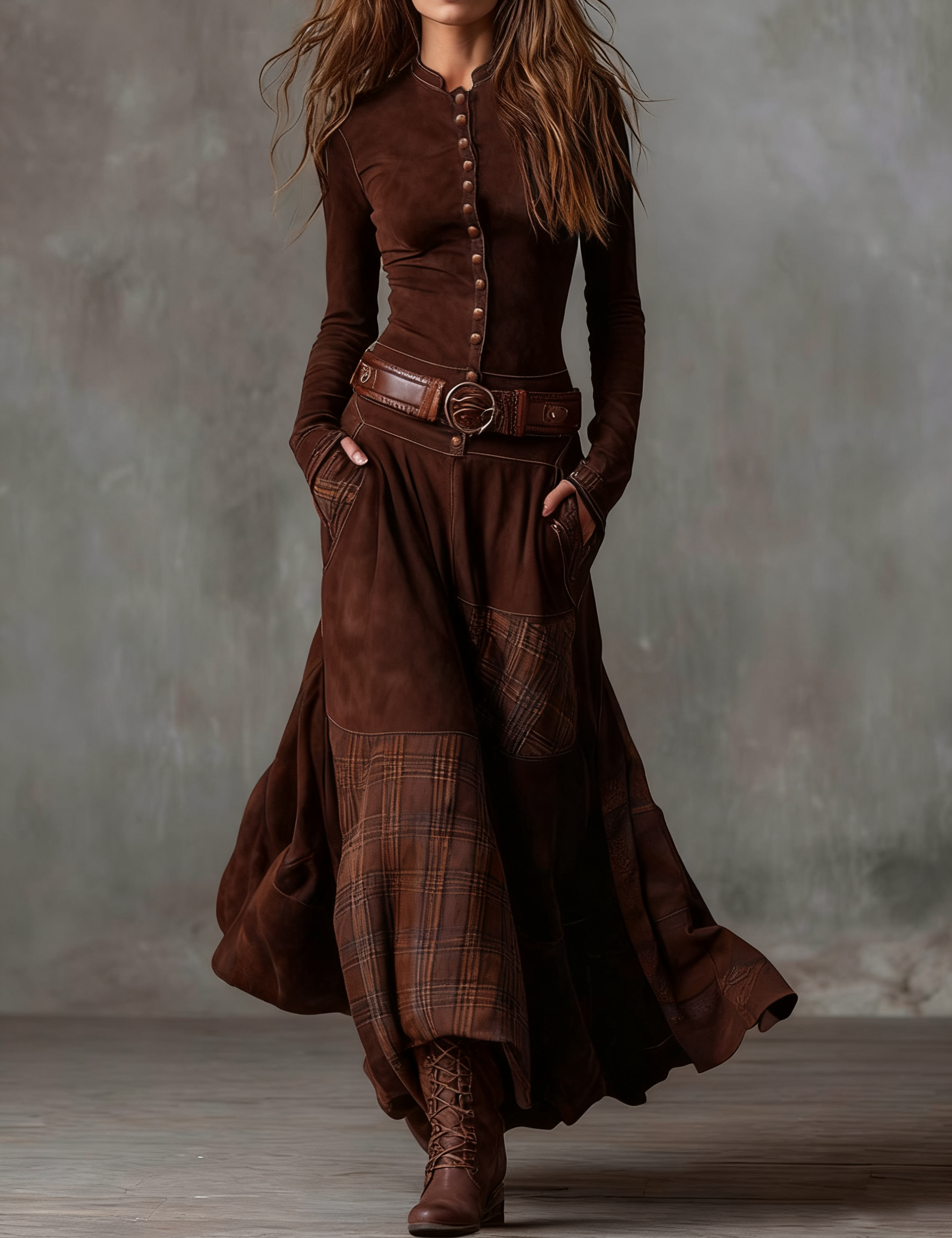 Emily | Belted Dress