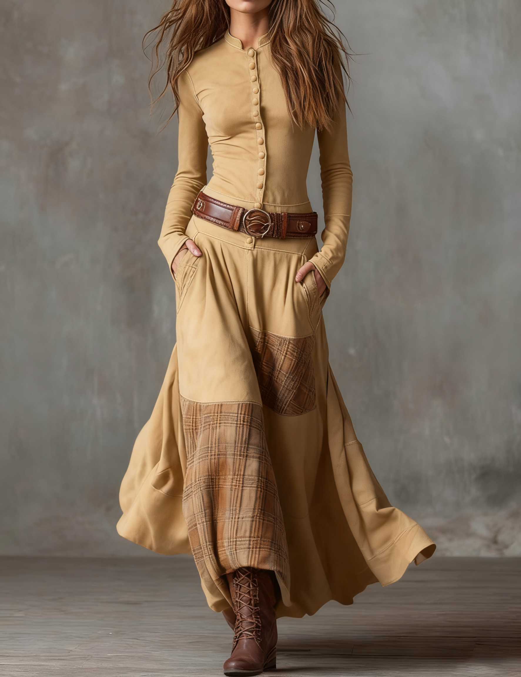 Emily | Belted Dress