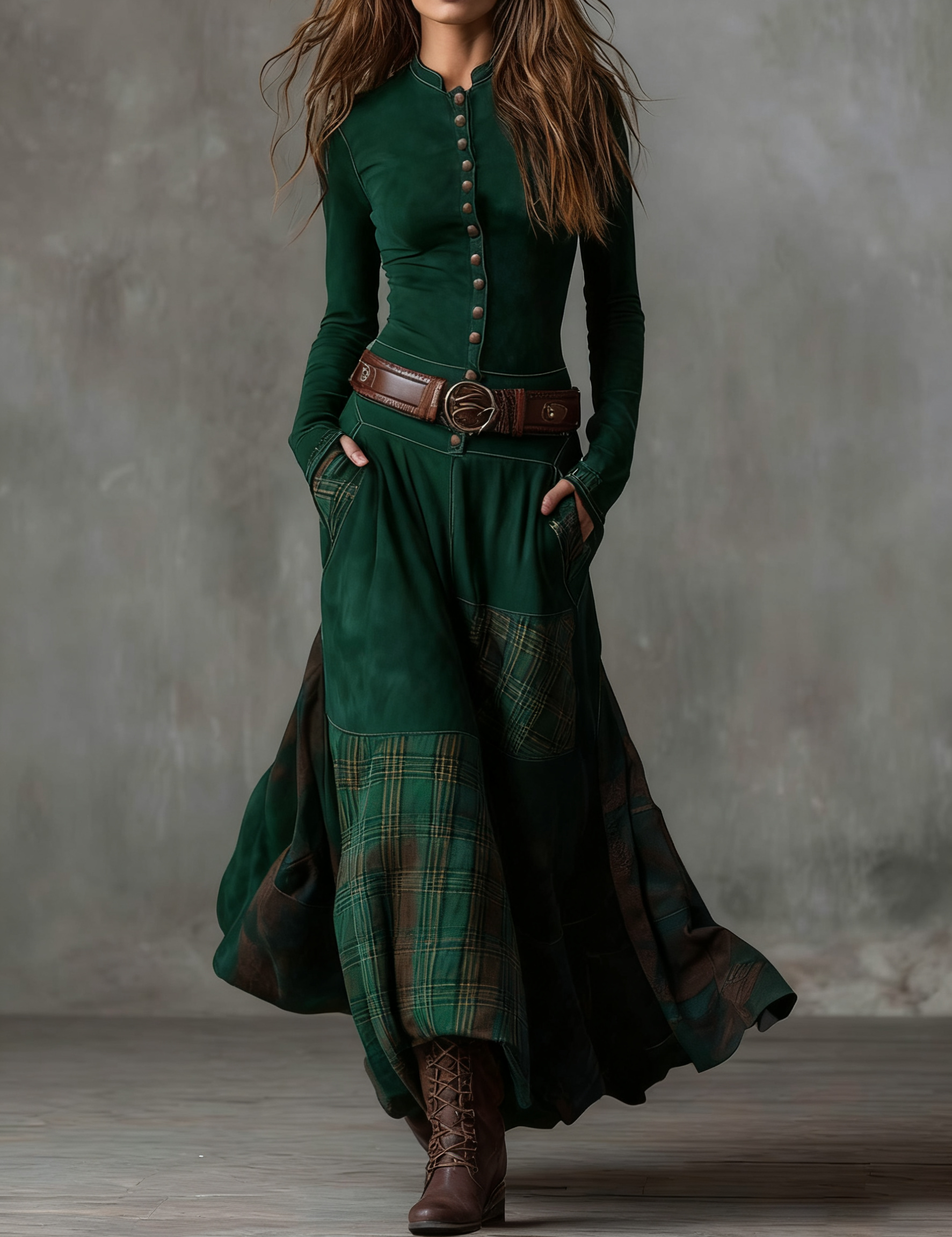 Emily | Belted Dress