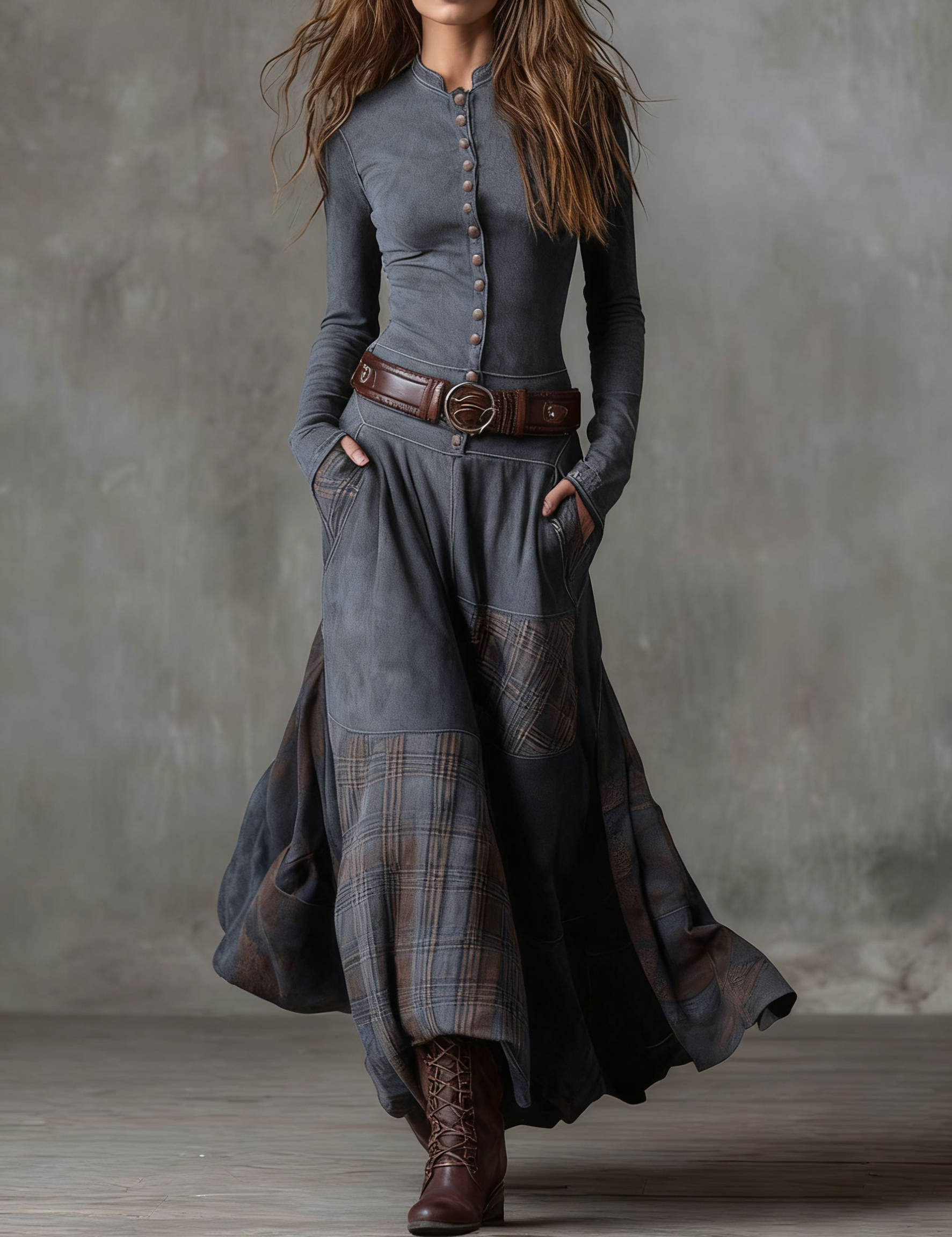 Emily | Belted Dress