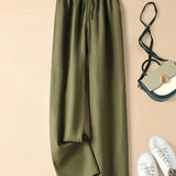 COLETTE | WIDE LEG DRAWSTRING TROUSERS