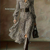 ZARA LIZZY | VINTAGE RHOMBUS PRINT DRESS