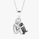 Hug Pendant for Necklace