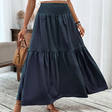 TAHLIA | TIERED FLORAL MAXI SKIRT
