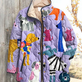 SYBIL | PLAYFUL PUP QUILTED JACKET
