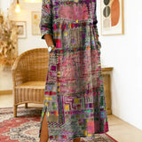 Sabine™ — BOHEMIAN PRINT MAXI DRESS