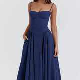 CHARMONE | LACE EVENING MIDI DRESS