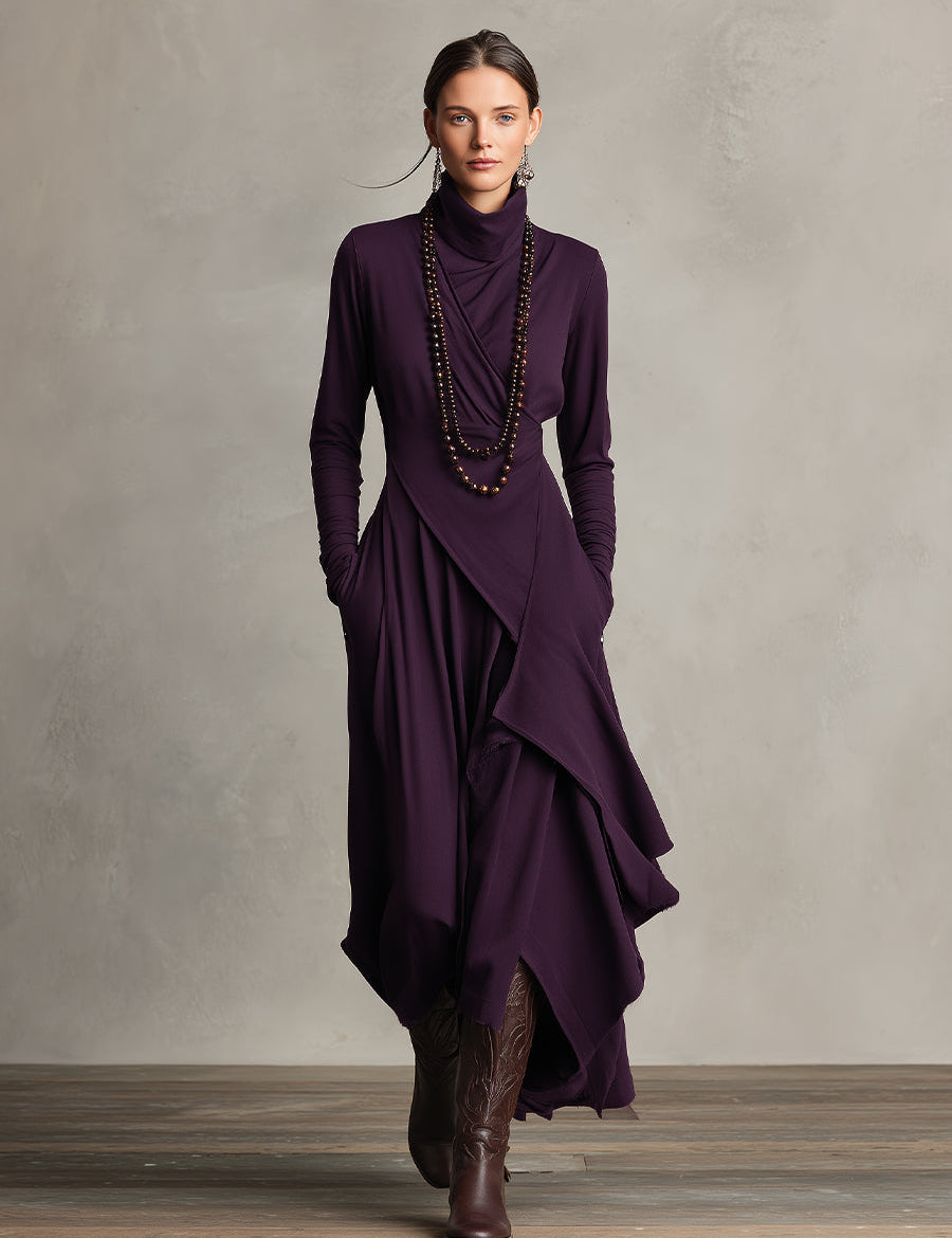 Lunori™ | Natalia Knit Maxi Dress