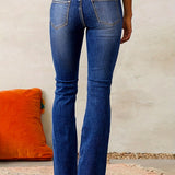 IVYRA | HIGH-WAISTED FLARED JEANS