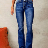 IVYRA | HIGH-WAISTED FLARED JEANS