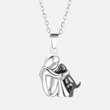 Hug Pendant for Necklace