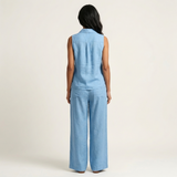 Twiila | Wrap-Top & Wide-Leg Set