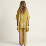 Kiara | Two-Piece Striped Cotton-Linen Set