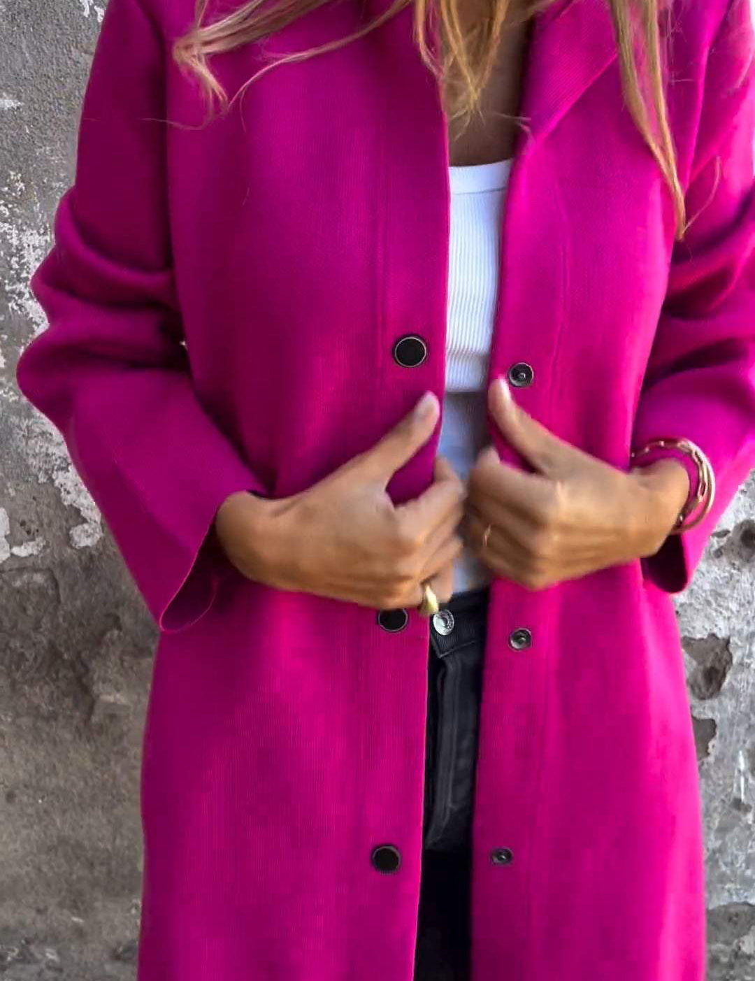 VIONNE | HOODIE JACKET WITH BUTTONS
