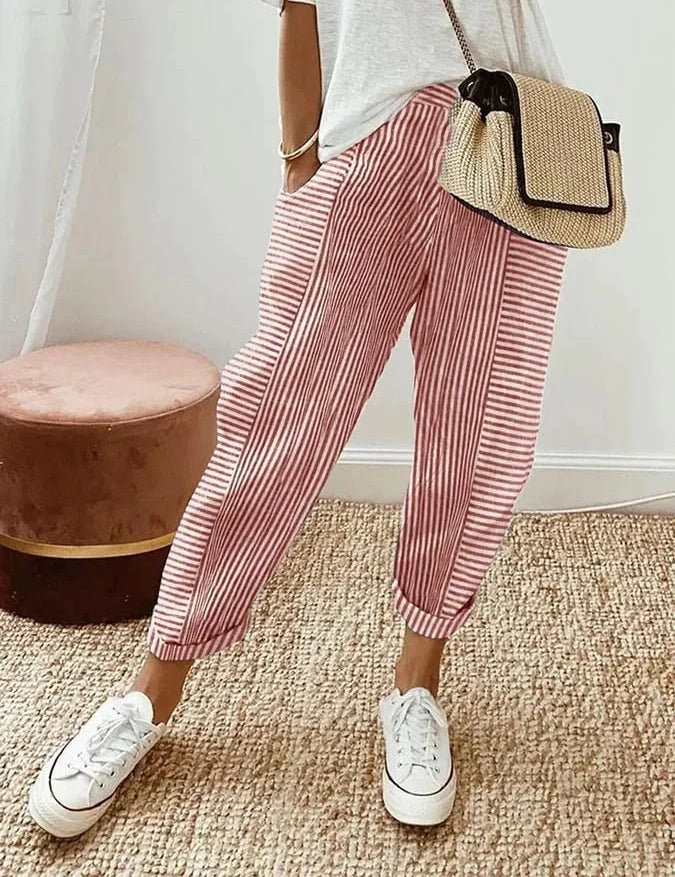 COSETTE | STRIPED TROUSERS