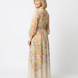 Cressida - Floral Sheer Long Sleeve Maxi Dress